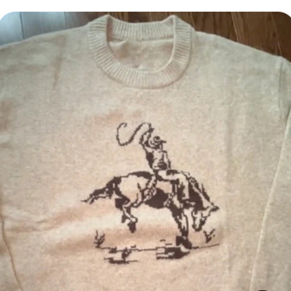 Pull Équestre Audacieux