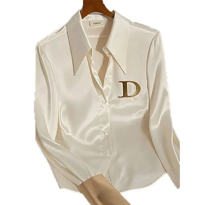 Chemise Élégante en Satin