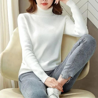 Pull d’Hiver à Col Roulé