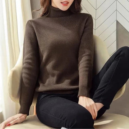 Pull d’Hiver à Col Roulé